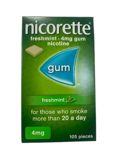Nicorette Fresh Mint Gum